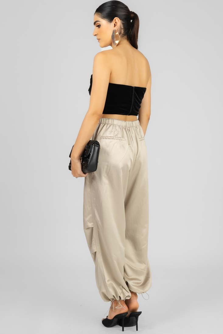 TOP FLORES VELVET