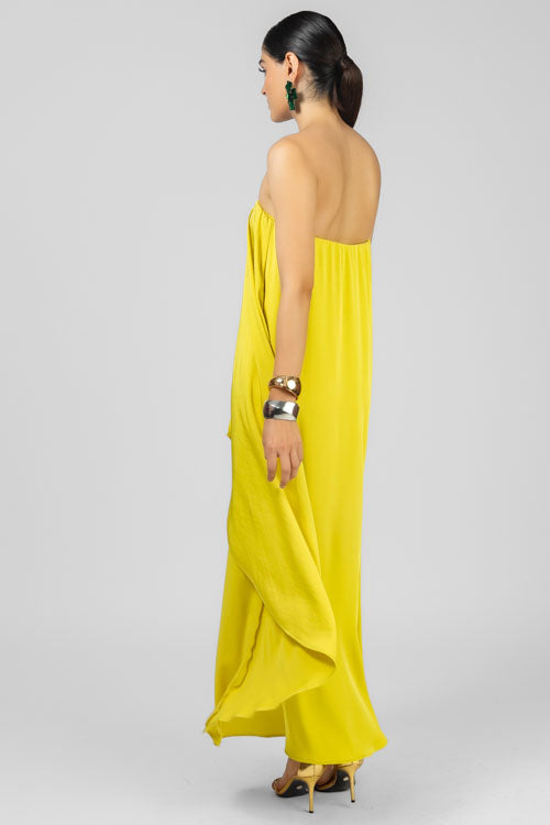 VESTIDO STRAPLESS ENVOLVENTE