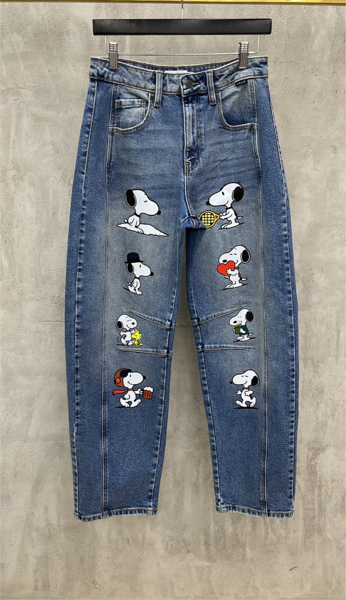 PANTALON DENIM CARTOON