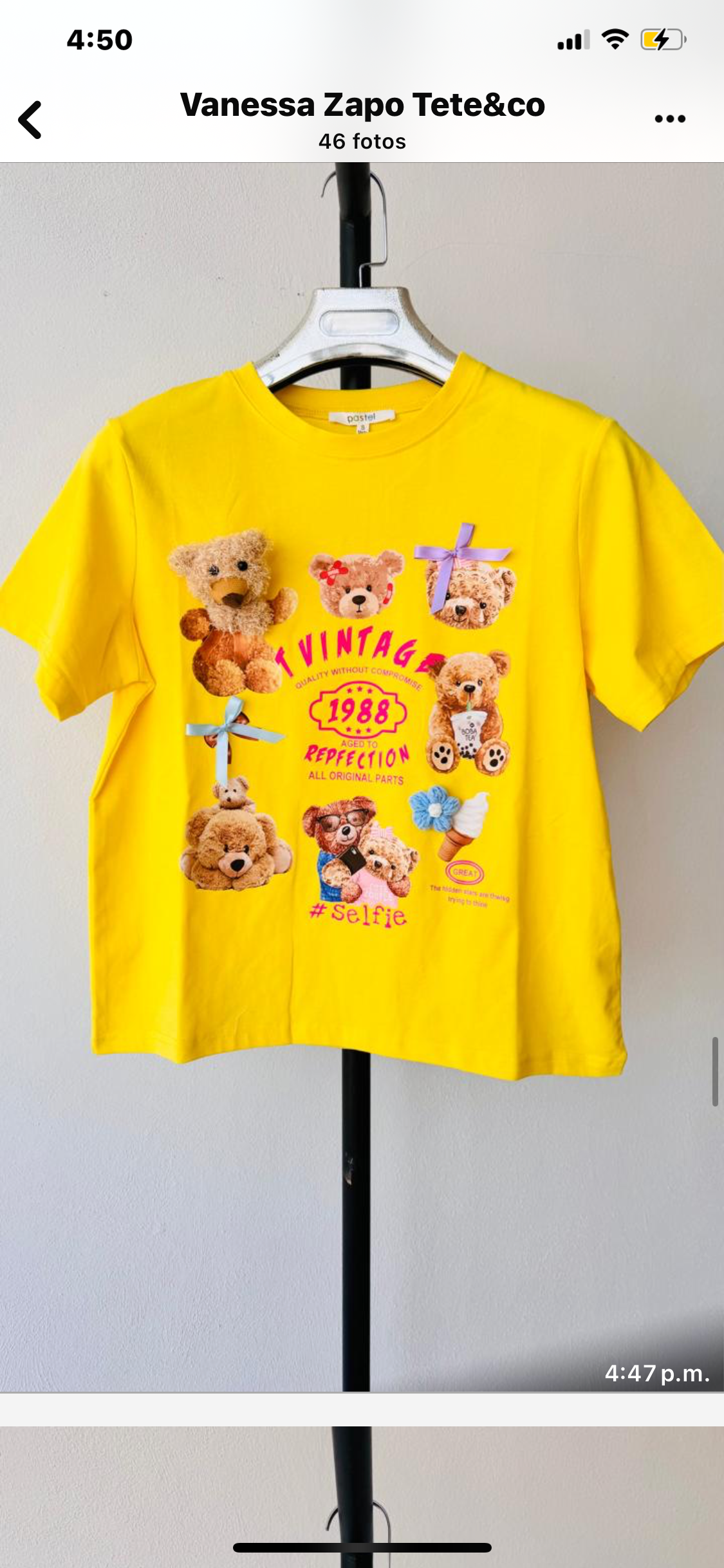 PLAYERA VINTAGE