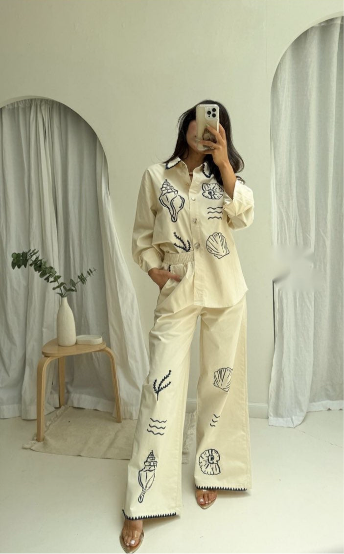 CONJUNTO CAMISERO CONCHAS