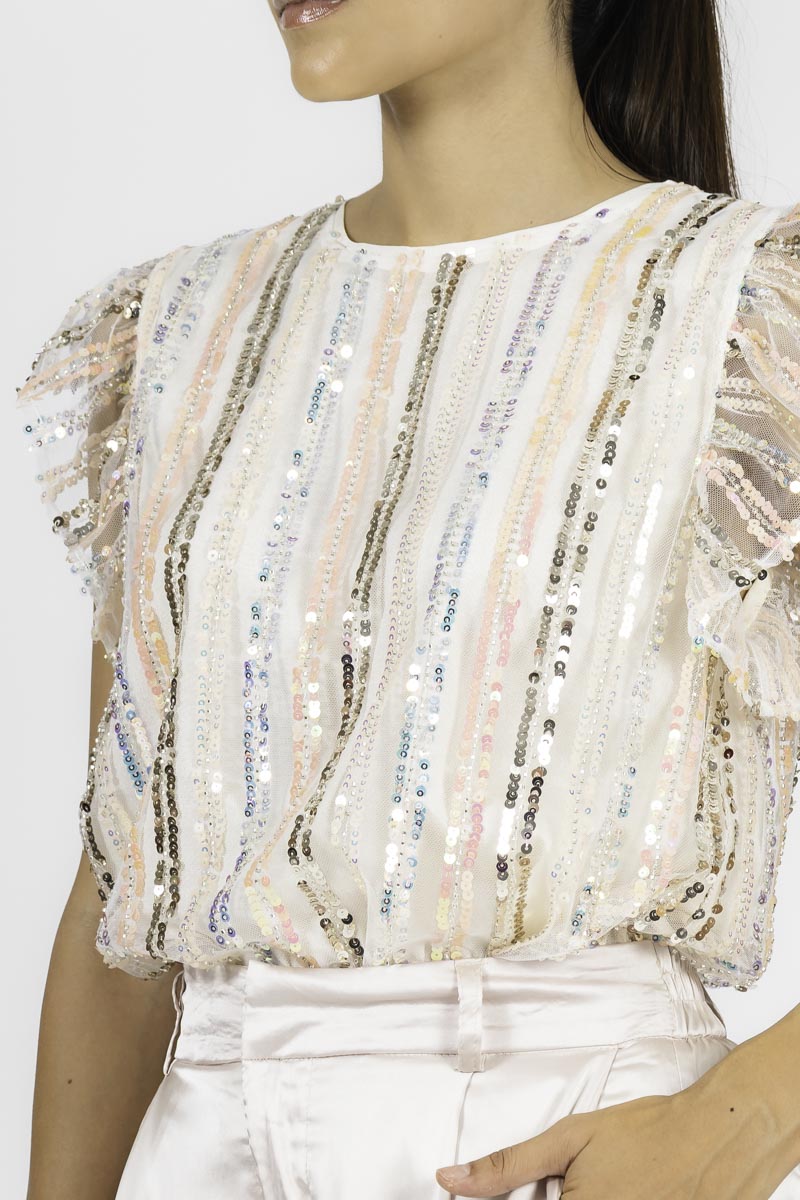 BLUSA LENTEJUELA