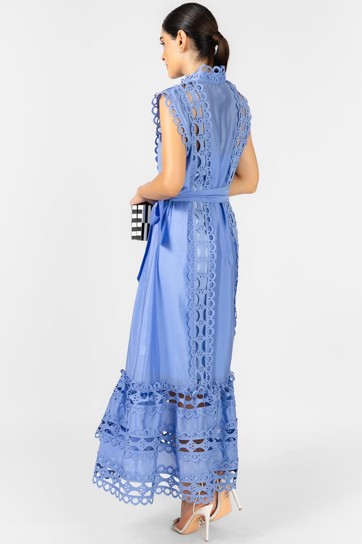 VESTIDO TIRAS GUIPUR