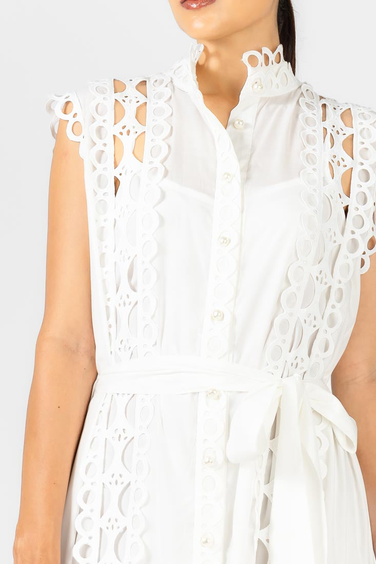 VESTIDO TIRAS GUIPUR