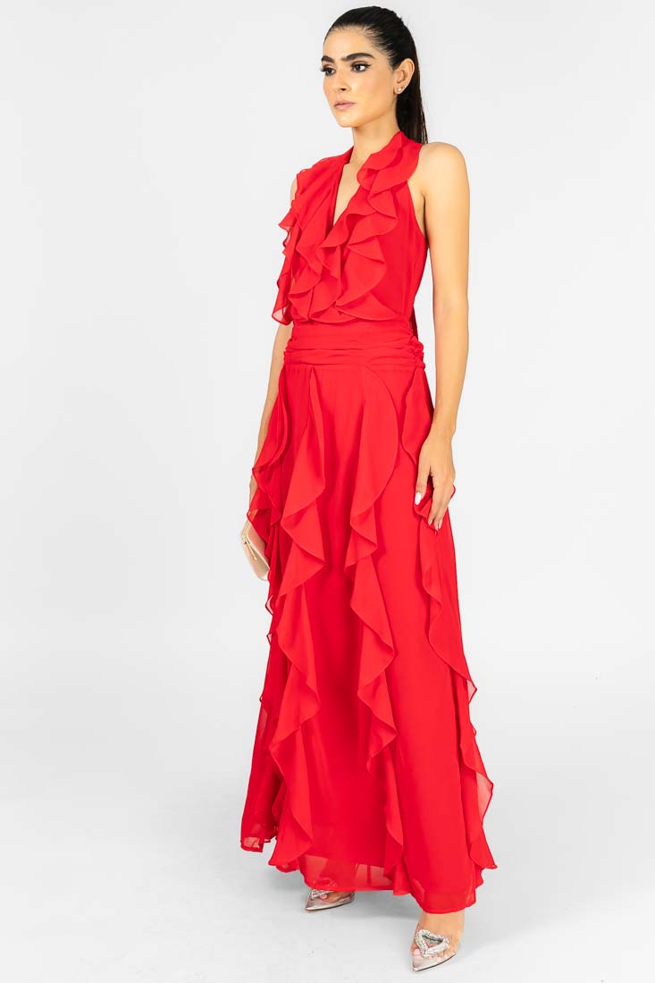 VESTIDO VOLANTES
