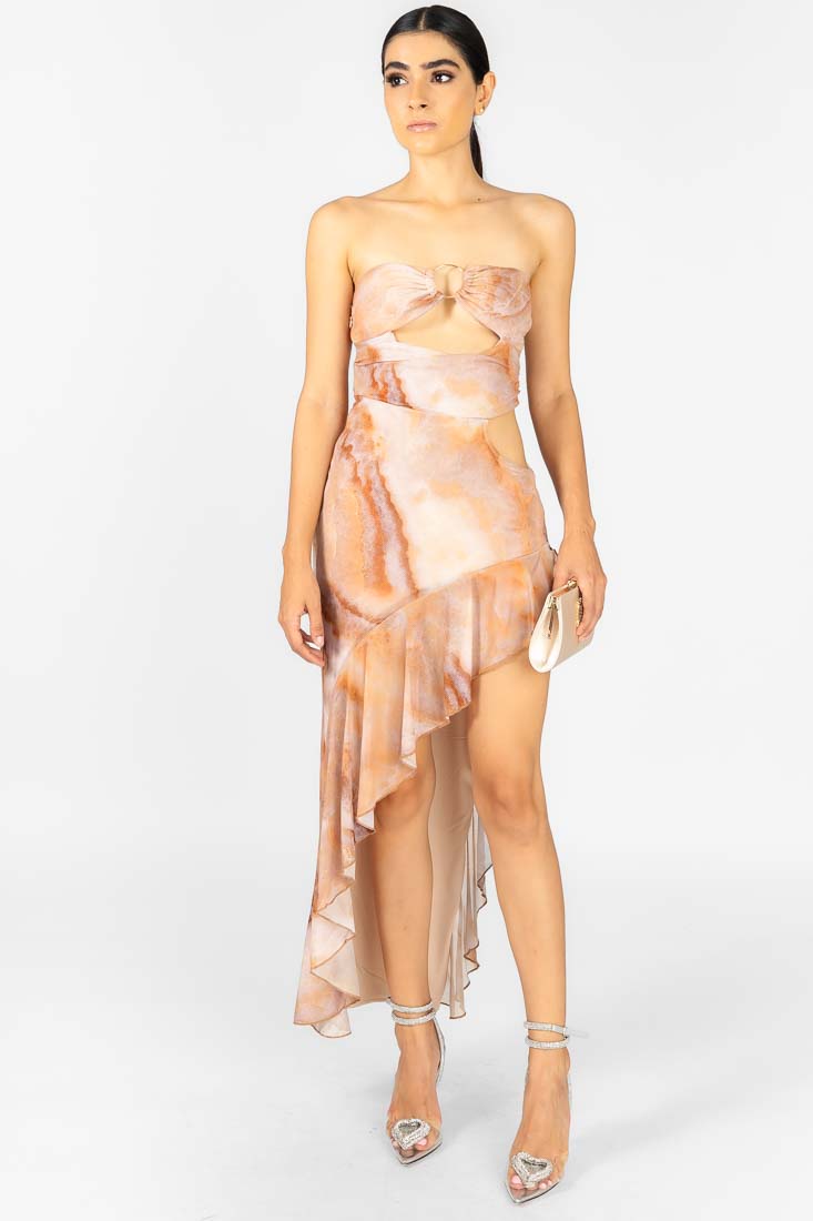 VESTIDO STRAPLESS OLAN