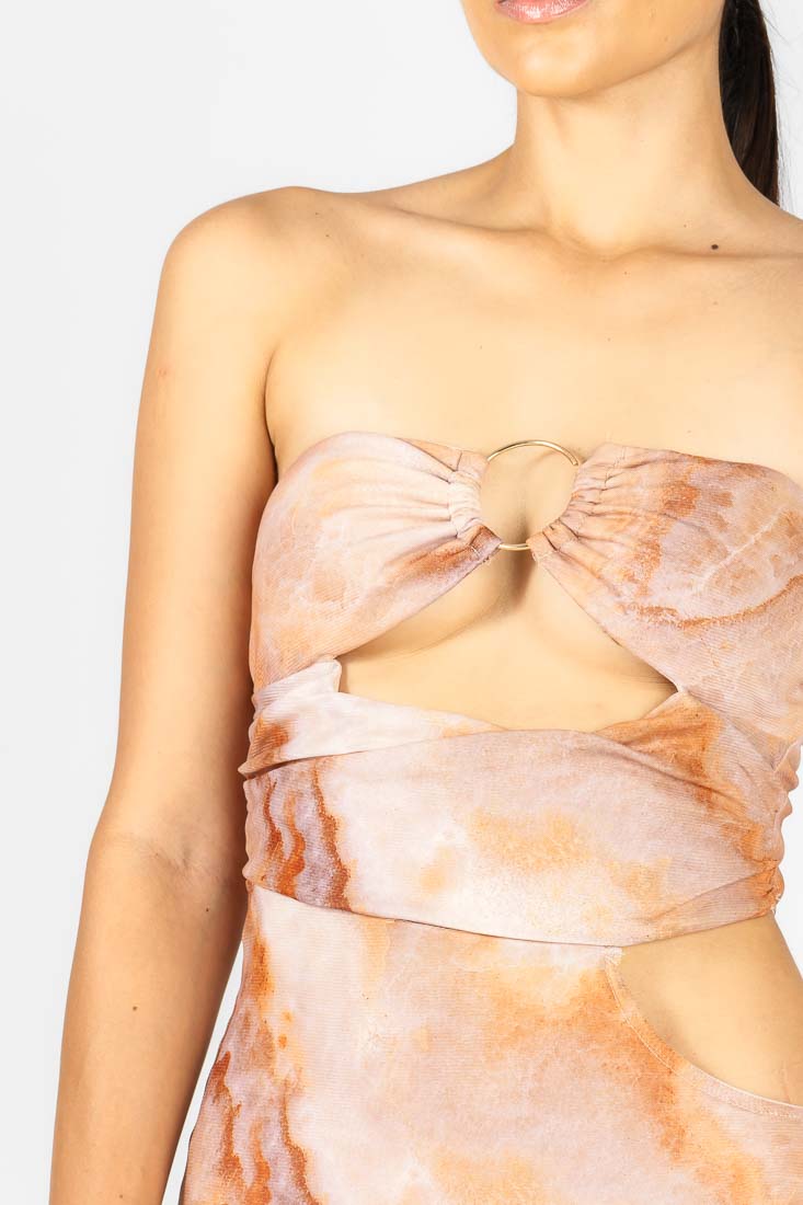 VESTIDO STRAPLESS OLAN