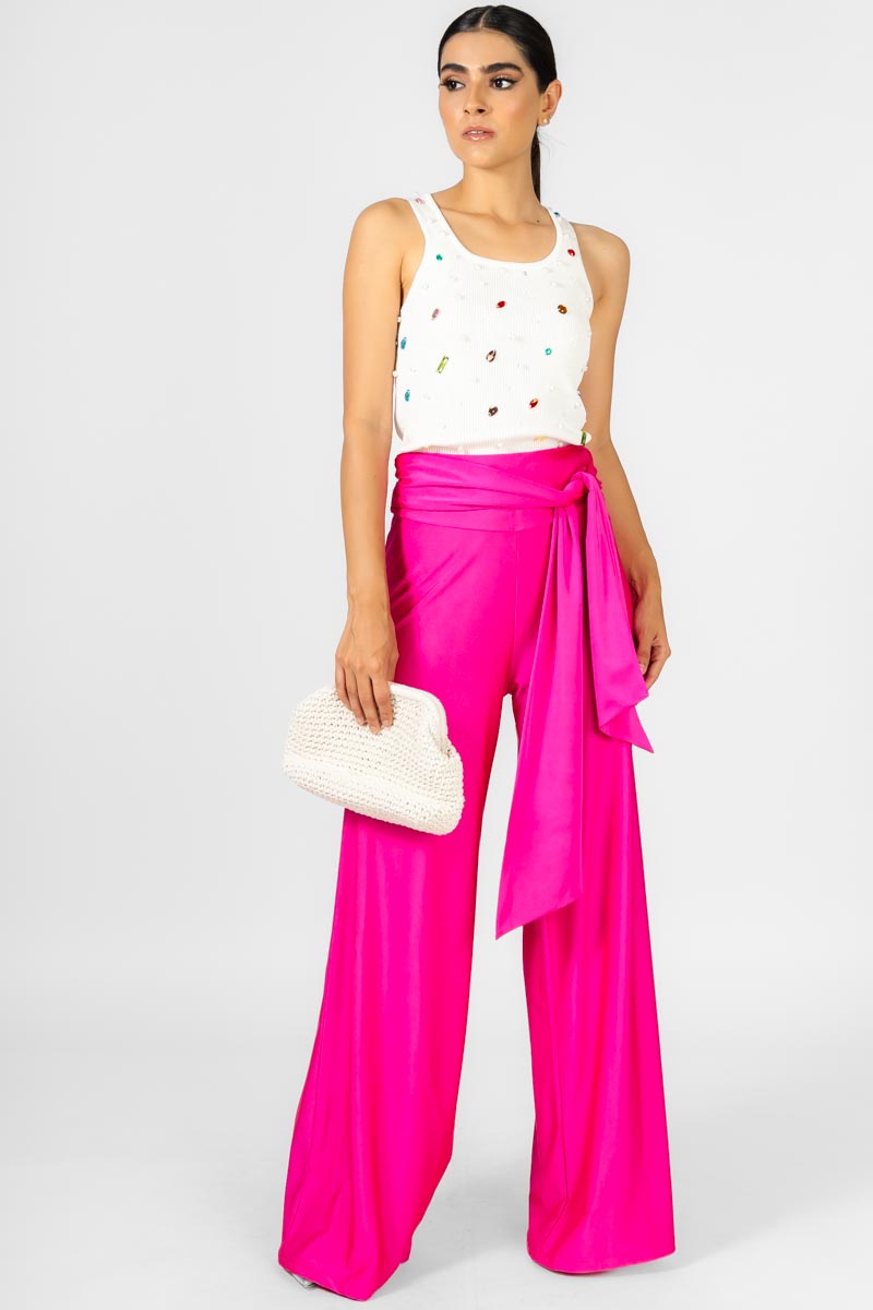 BLUSA PERLAS Y GEMAS COLORES