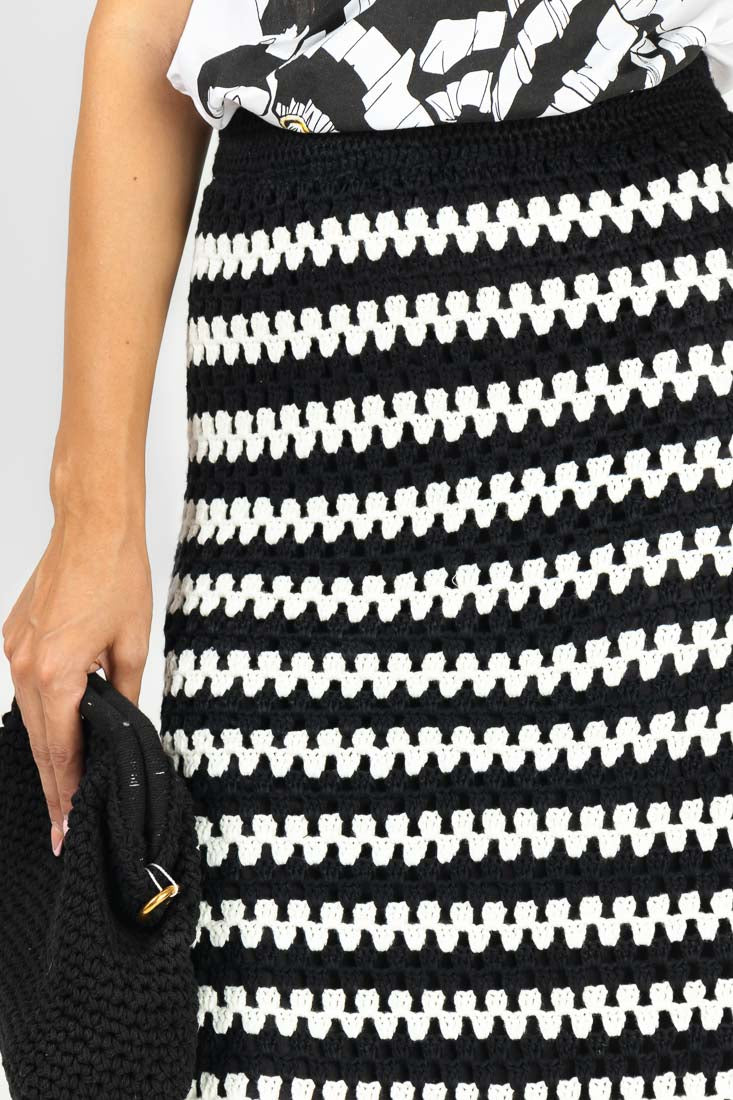 FALDA CROCHET