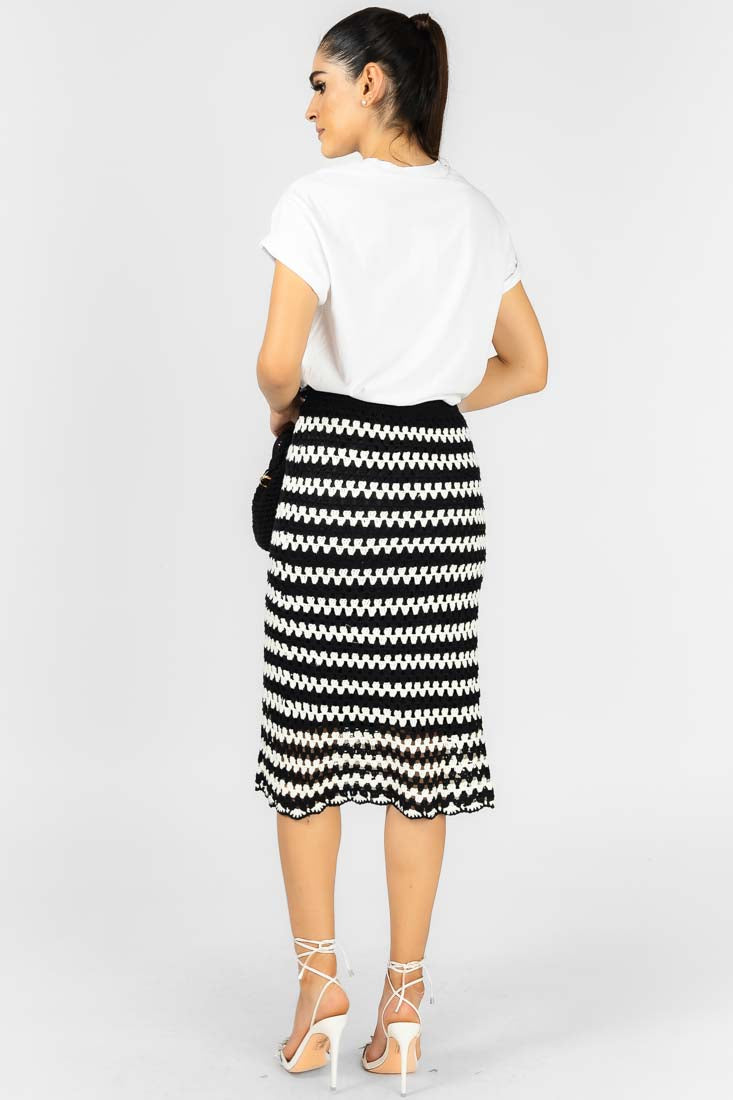 FALDA CROCHET
