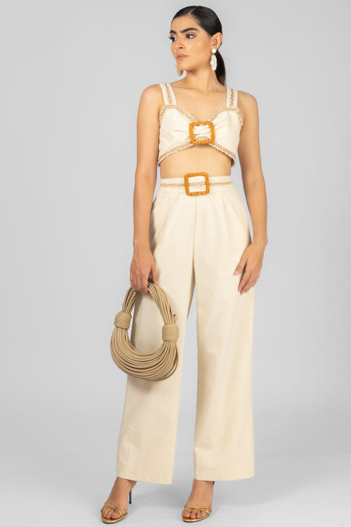 CONJUNTO TOP HEBILLA