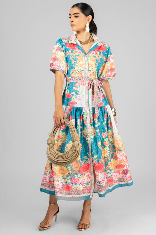 VESTIDO FLORES