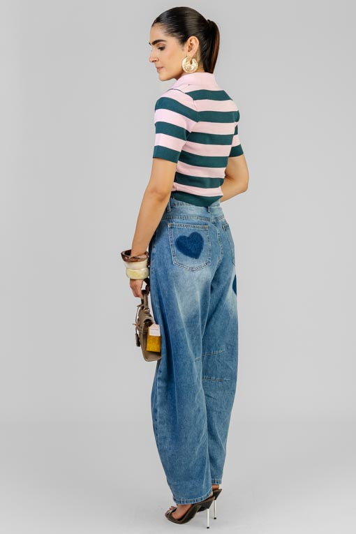 PANTALON CORAZON AZUL