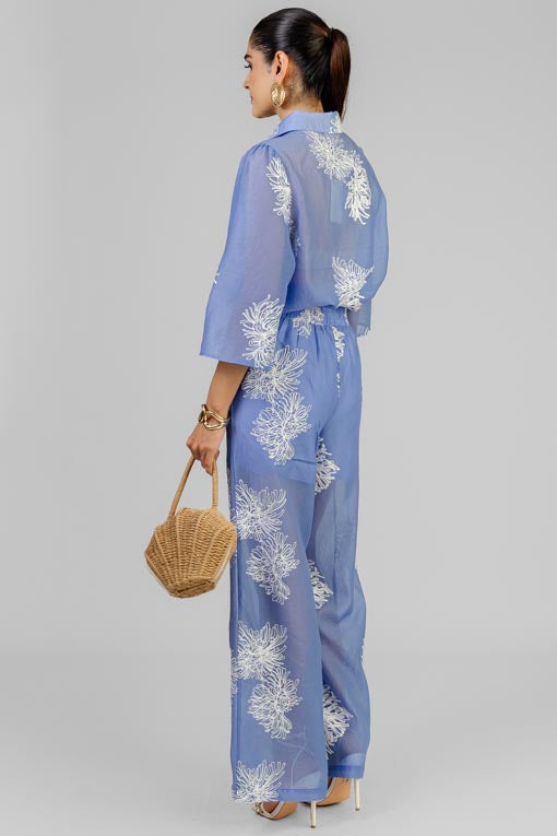 CONJUNTO AZUL BOTANICO