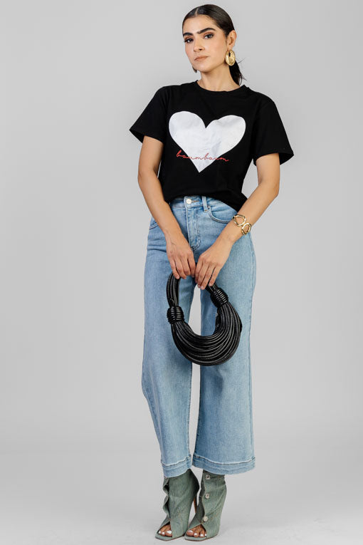 PLAYERA CORAZON BLANCO