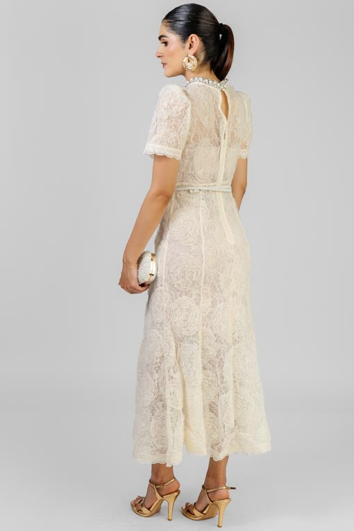 VESTIDO ENCAJE NOBLE