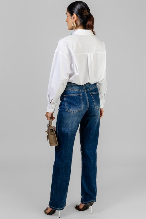 CAMISA POPELINA DETALLE