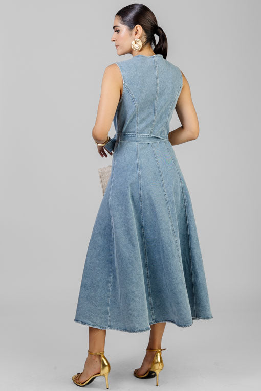 VESTIDO CORTE FRANCES