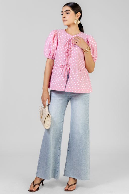 BLUSA LAZOS POLKA