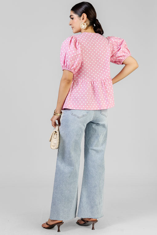 BLUSA LAZOS POLKA