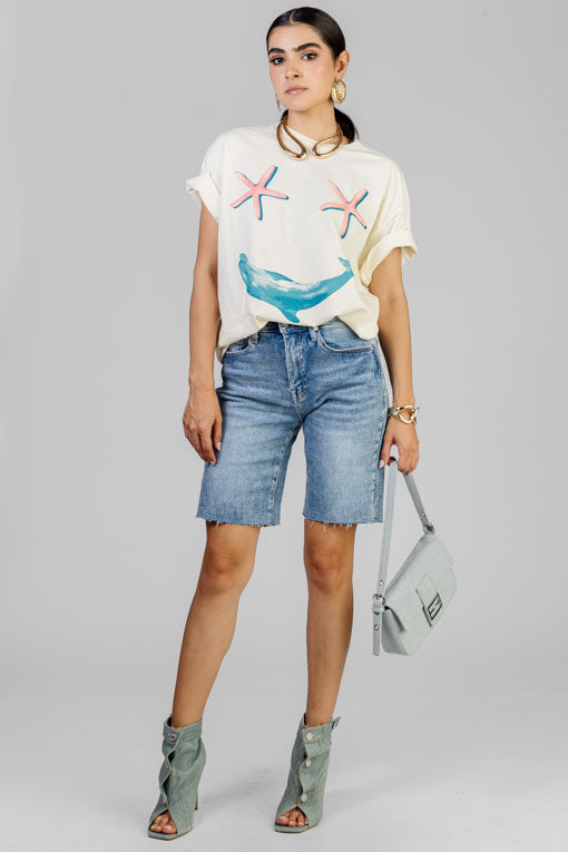 PLAYERA CARITA MARINA