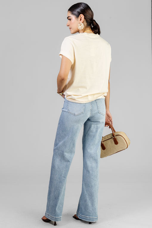 PANTALON BOTON COSTADO
