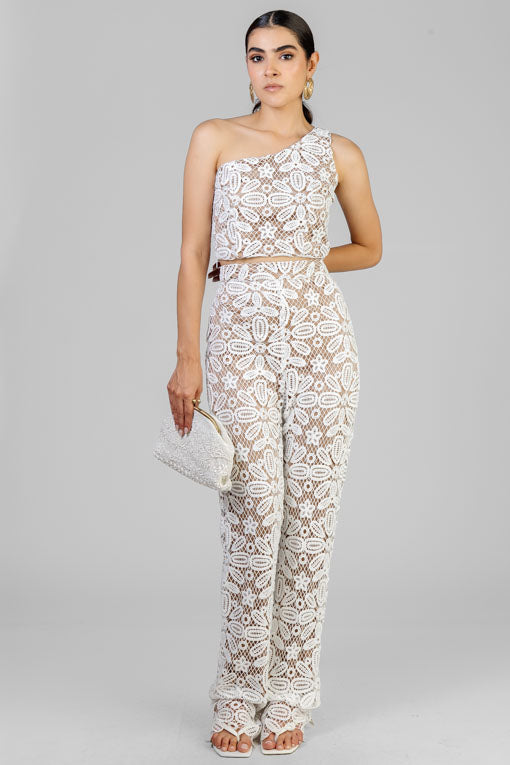 CONJUNTO CROCHET BLANCO