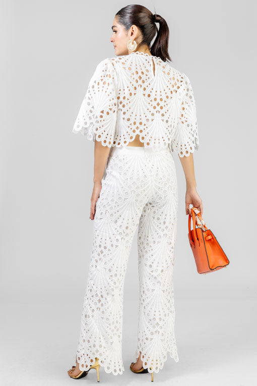 CONJUNTO CROCHET BLANCO