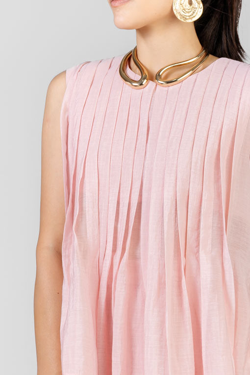 CONJUNTO BLUSA ALFORZAS