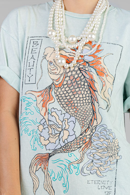 PLAYERA PEZ KOI