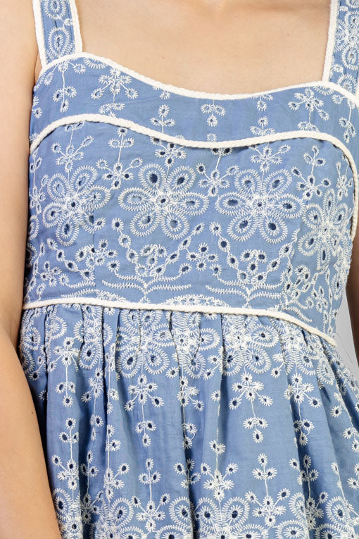 VESTIDO BIES TRENZA