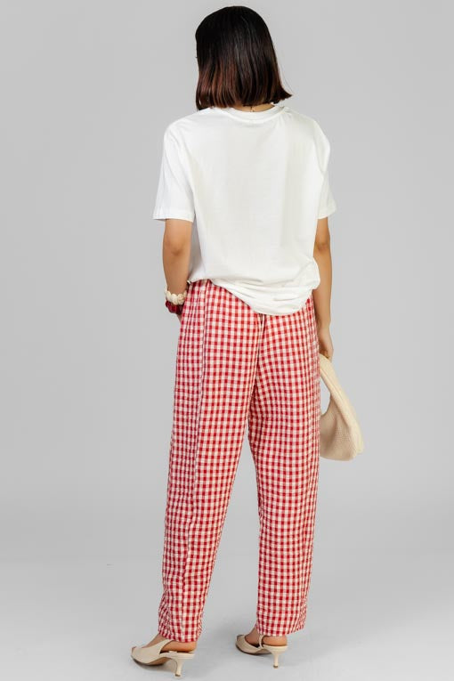 PANTALON VICHY FLOW
