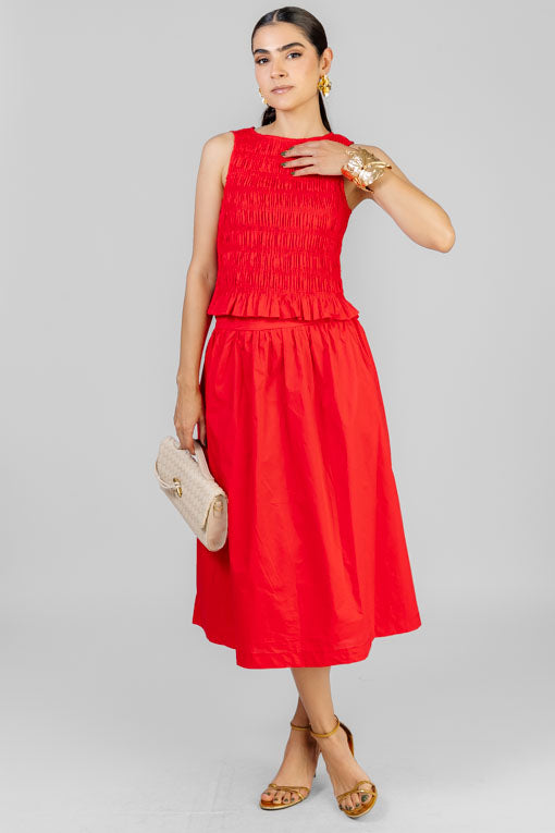 CONJUNTO PANELILLO ROJO