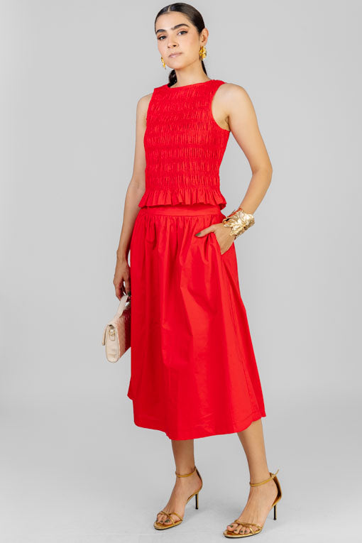 CONJUNTO PANELILLO ROJO