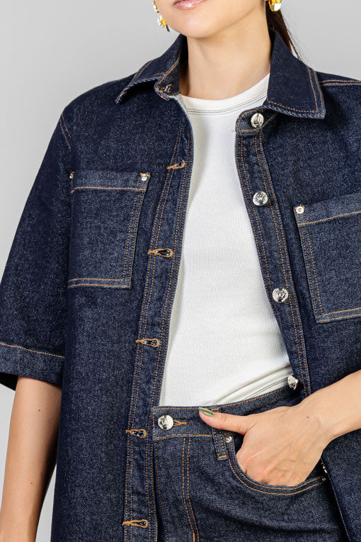 CONJUNTO DENIM CAMISA