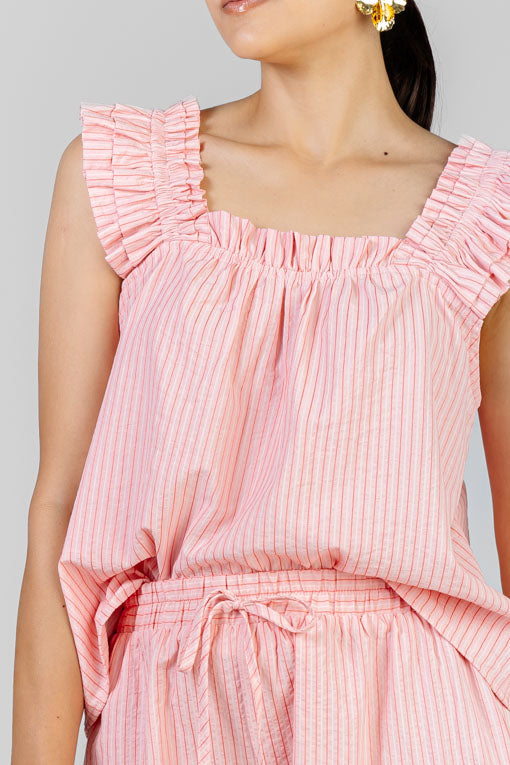 CONJUNTO RAYAS ROSA
