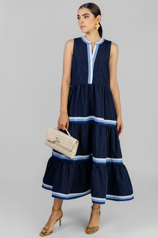 VESTIDO AZUL BIES