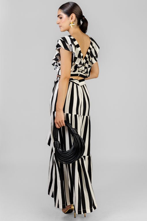 CONJUNTO TOP RAYAS