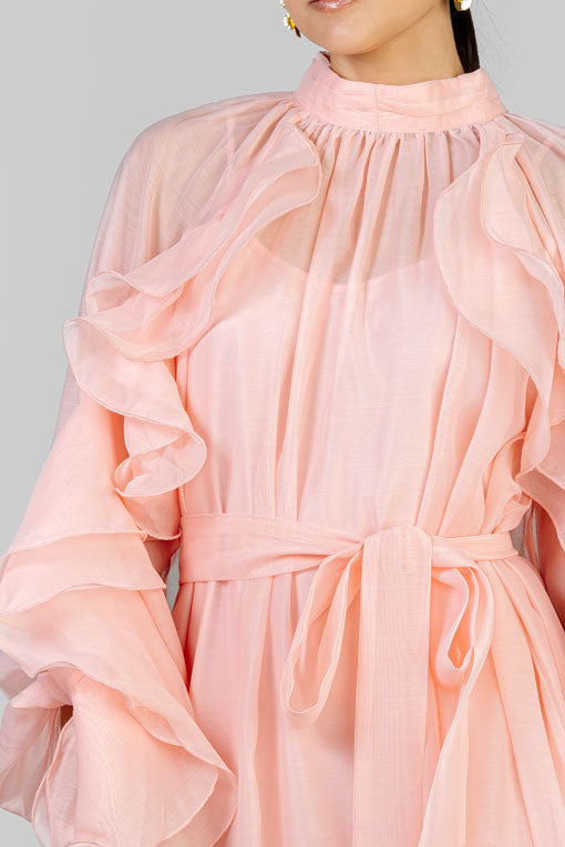 VESTIDO ORGANZA OLANES