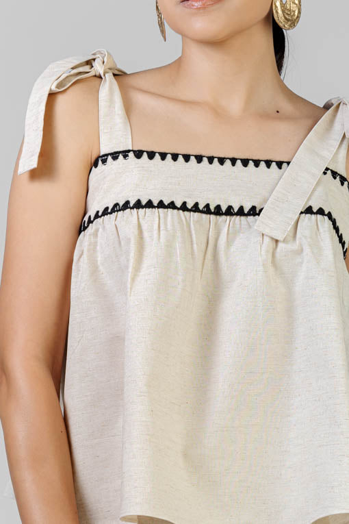 CONJUNTO LINO PUNTILLAS