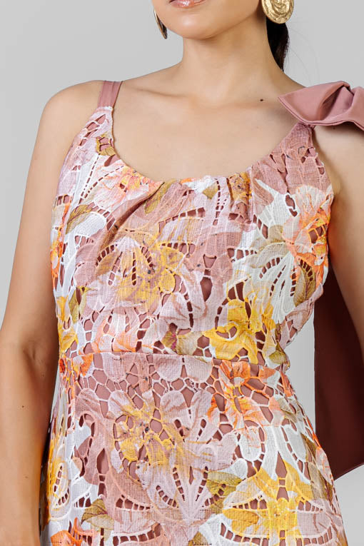 VESTIDO ENCAJE MOKA