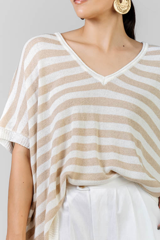 BLUSA TEJIDA RAYAS