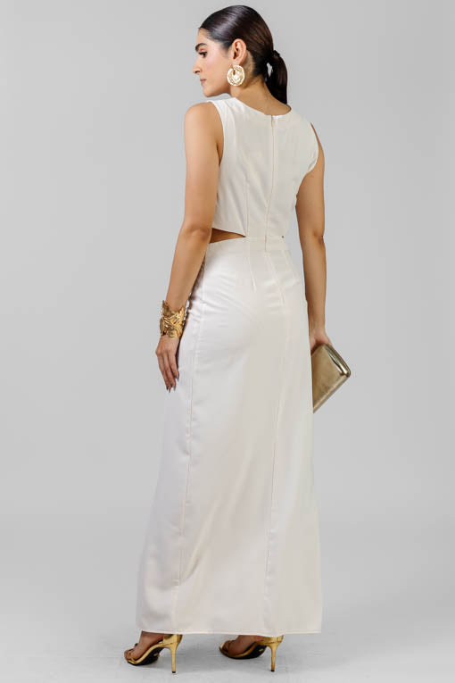 VESTIDO CUT OUT HEBILLA