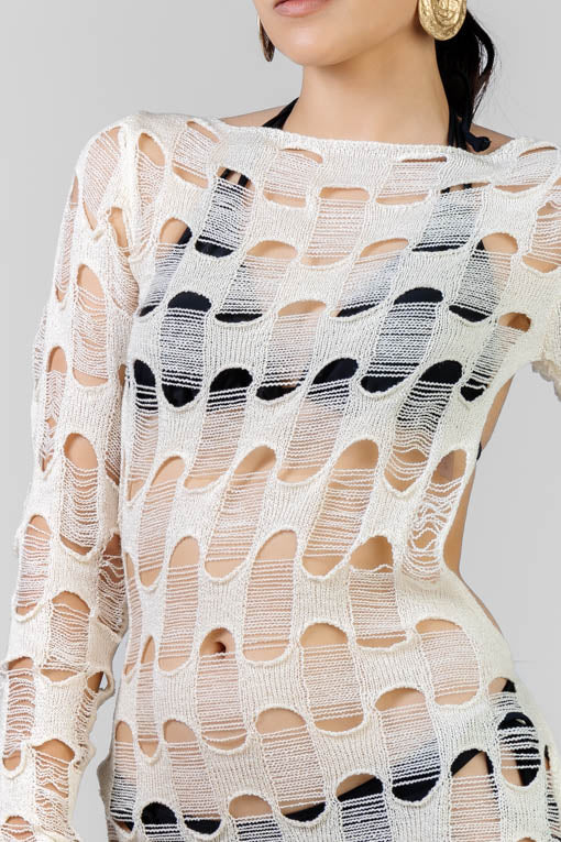 ENSAMBLE TEJIDO BEIGE