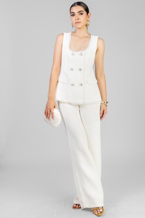 CONJUNTO CHALECO HILOS