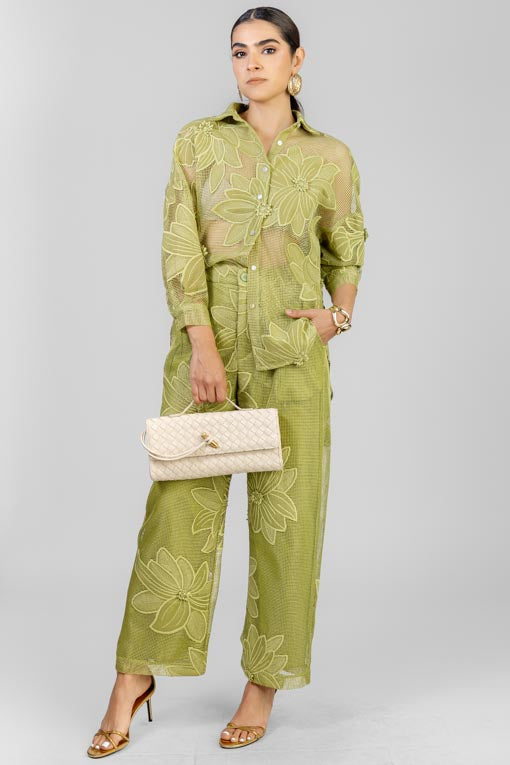 CONJUNTO CAMISERO VERDE