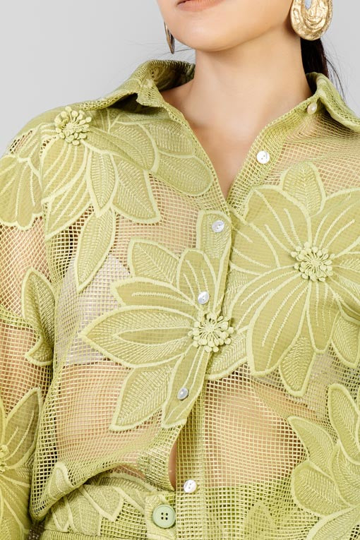 CONJUNTO CAMISERO VERDE