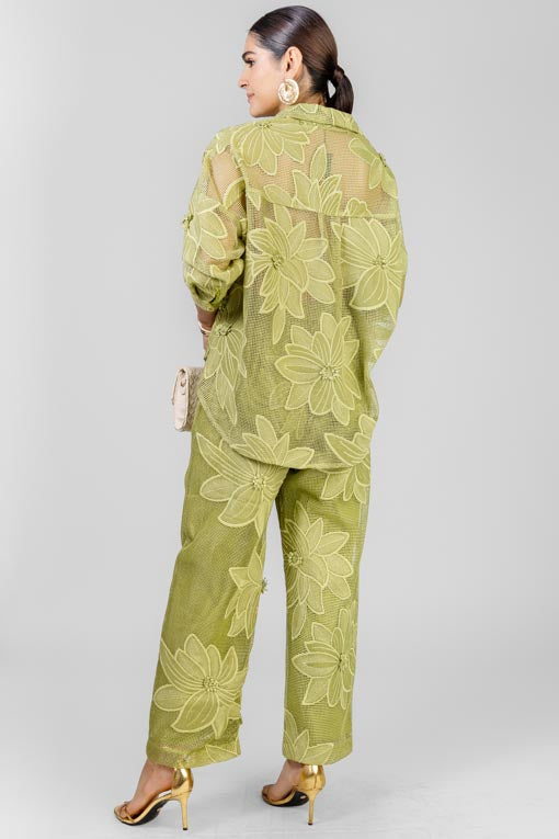 CONJUNTO CAMISERO VERDE