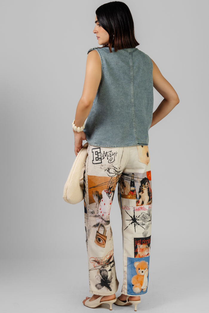 PANTALÓN COLLAGE