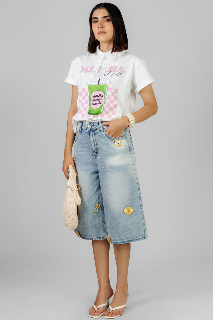 BERMUDA BOLD DENIM